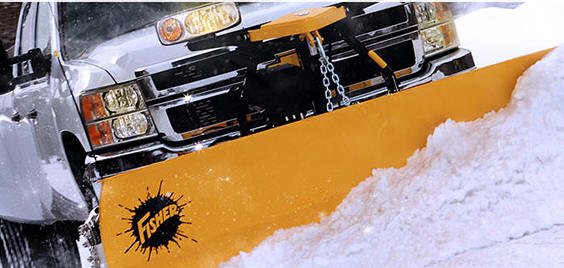 Fisher Snow Plows sold and serviced by Sarris Truck Equipment, Waltham, MA.