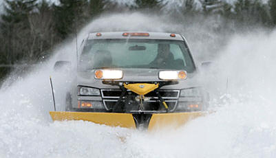 Fisher Snow Plows sold and serviced by Sarris Truck Equipment, Waltham, MA.
