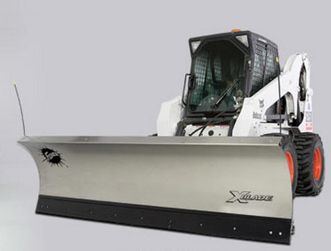 Fisher X-Blade Plows for your Skid Steer installed by Sarris Truck Equipment, Waltham, MA.